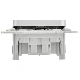 Выключатель 1-кл. СП FLITE ВС11-1-0-ФлА 10А механизм алюм. IEK FI-V10-0-10-1-K47