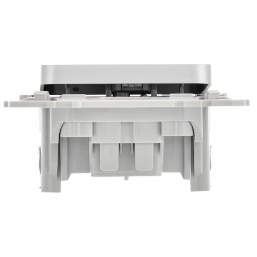 Выключатель 1-кл. СП FLITE ВС11-1-0-ФлА 10А механизм алюм. IEK FI-V10-0-10-1-K47