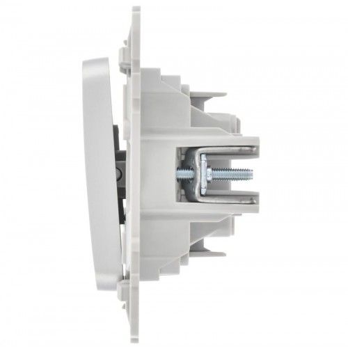 Выключатель 1-кл. СП FLITE ВС11-1-0-ФлА 10А механизм алюм. IEK FI-V10-0-10-1-K47