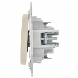 Выключатель 1-кл. СП FLITE ВС11-1-0-ФлСл 10А механизм сливочный IEK FI-V10-0-10-1-K86