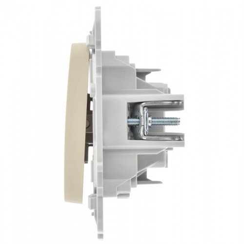 Выключатель 2-кл. СП FLITE ВС12-1-0-ФлСл 10А механизм сливочный IEK FI-V20-0-10-1-K86