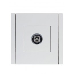 Розетка TV оконечная FORTE&PIANO FP228 бел. IEK FP-A10-O-K01