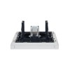 Розетка TV оконечная FORTE&PIANO FP228 бел. IEK FP-A10-O-K01