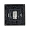 Розетка TV оконечная FORTE&PIANO FP128 черн. IEK FP-A10-O-K02