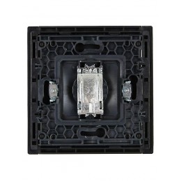 Розетка TV оконечная FORTE&PIANO FP128 черн. IEK FP-A10-O-K02