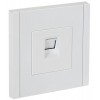 Розетка компьютерная RJ45 кат.5E FORTE&PIANO FP232 бел. IEK FP-K10-1-K01