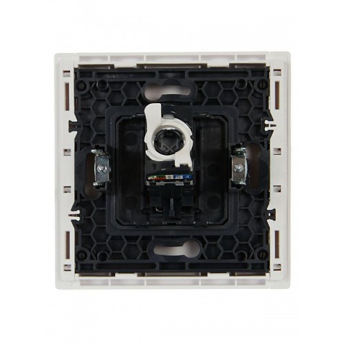 Розетка компьютерная RJ45 кат.5E FORTE&PIANO FP232 бел. IEK FP-K10-1-K01