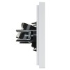 Розетка компьютерная RJ45 кат.5E FORTE&PIANO FP232 бел. IEK FP-K10-1-K01