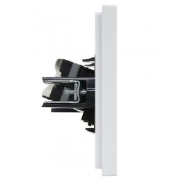 Розетка компьютерная RJ45 кат.5E FORTE&PIANO FP232 бел. IEK FP-K10-1-K01