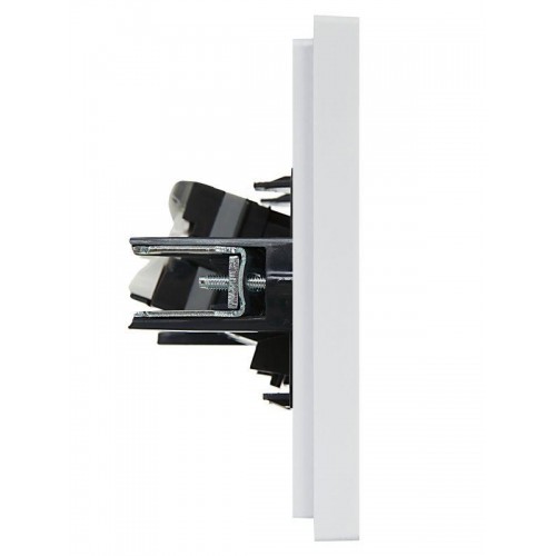 Розетка компьютерная RJ45 кат.5E FORTE&PIANO FP232 бел. IEK FP-K10-1-K01