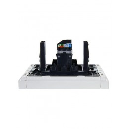 Розетка компьютерная RJ45 кат.5E FORTE&PIANO FP232 бел. IEK FP-K10-1-K01