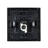 Розетка компьютерная RJ45 кат.5E FORTE&PIANO FP132 черн. IEK FP-K10-1-K02
