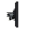 Розетка компьютерная RJ45 кат.5E FORTE&PIANO FP132 черн. IEK FP-K10-1-K02