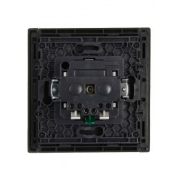 Розетка СП FORTE&PIANO FP313 16А с заземл. защ. шторки безвинт. крепл. сер. IEK FP-R14-16-1-K03