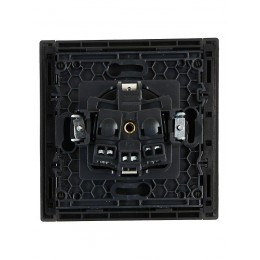 Розетка СП FORTE&PIANO FP315 16А с заземл. защ. шторки винт. крепл. сер. IEK FP-R14-16-K03