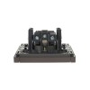 Розетка СП FORTE&PIANO FP315 16А с заземл. защ. шторки винт. крепл. сер. IEK FP-R14-16-K03
