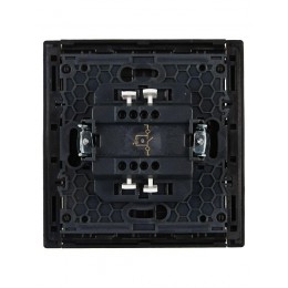 Выключатель 1-кл. СП FORTE&PIANO 10А FP102 с индикацией черн. IEK FP-V10-1-10-1-K02