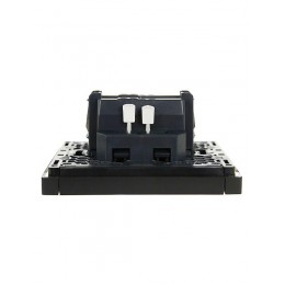 Выключатель 1-кл. СП FORTE&PIANO 10А FP102 с индикацией черн. IEK FP-V10-1-10-1-K02