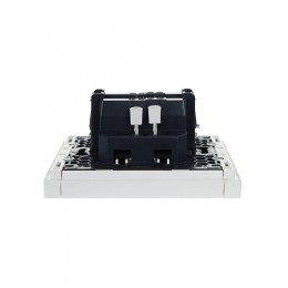 Выключатель проходной 1-кл. СП FORTE&PIANO 10А FP204 с индикацией бел. IEK FP-V12-1-10-1-K01