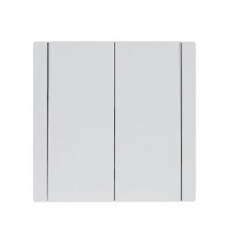 Выключатель 2-кл. СП FORTE&PIANO 10А FP205 бел. IEK FP-V20-0-10-1-K01