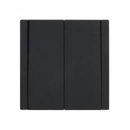 Выключатель 2-кл. СП FORTE&PIANO 10А FP105 черн. IEK FP-V20-0-10-1-K02