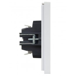 Выключатель 2-кл. СП FORTE&PIANO 10А FP206 с индикацией бел. IEK FP-V20-1-10-1-K01