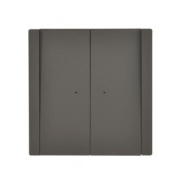 Выключатель 2-кл. СП FORTE&PIANO 10А FP306 с индикацией сер. IEK FP-V20-1-10-1-K03