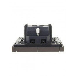 Выключатель 2-кл. СП FORTE&PIANO 10А FP306 с индикацией сер. IEK FP-V20-1-10-1-K03