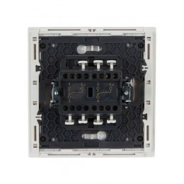 Выключатель проходной 2-кл. СП FORTE&PIANO 10А FP207 бел. IEK FP-V22-0-10-1-K01