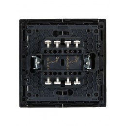 Выключатель проходной 2-кл. СП FORTE&PIANO 10А FP107 черн. IEK FP-V22-0-10-1-K02