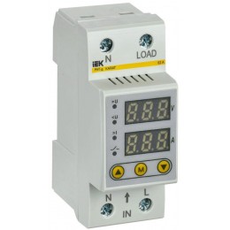 Реле напряжения и тока РНТ-д 1ф 36мм 63А KARAT IEK IVC21-1-63