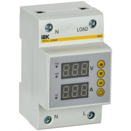 Реле напряжения и тока РНТ-д 1ф 54мм 63А KARAT IEK IVC31-1-63