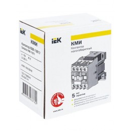 Контактор КМИ-11811 18А 230В/АС3 1НЗ KARAT IEK KKM11-018-230-01