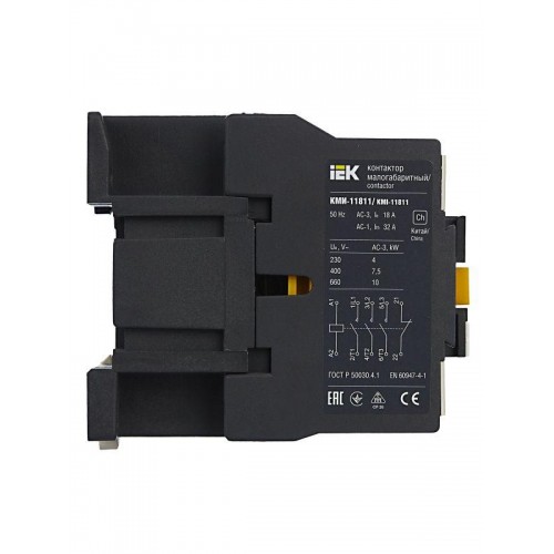 Контактор КМИ-11811 18А 230В/АС3 1НЗ KARAT IEK KKM11-018-230-01