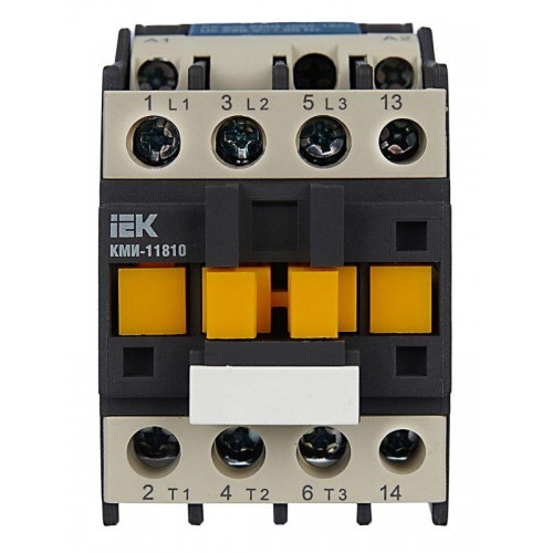 Контактор КМИ-11810 18А 230В/АС3 1НО KARAT IEK KKM11-018-230-10