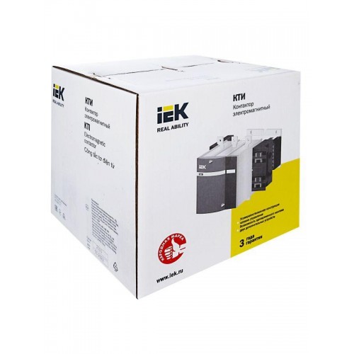 Контактор КТИ-5265 265А 400В/АС3 KARAT IEK KKT50-265-400-10
