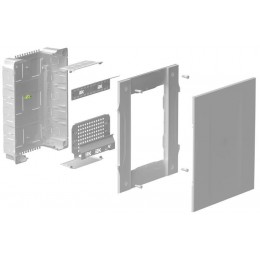 Корпус мультимедиа встраиваемый 470х410мм Krepta 5 пластик. IEK KR5-KP23-V-41