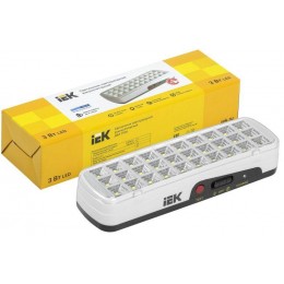 Светильник ДБА 3926 аккумулятор 3ч 3Вт IEK LDBA0-3926-30-K01