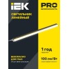 Светильник светодиодный ДБО 3004 14Вт 4000К IP20 1172мм линейный пластик IEK LDBO0-3004-14-4000-K01