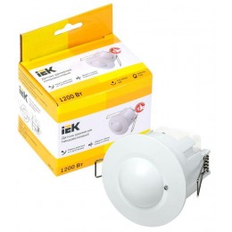 Детектор движения ДД-МВ 301 1200Вт 360град. 8М IP20 бел. IEK LDD11-301MB-1200-001