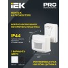Детектор движения ДД 017 1100Вт угол обз. 120град. дальн. 12м IP44 бел. IEK LDD13-017-1100-001