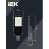 Светильник светодиодный ДКУ 1002-50Д 5000К IP65 уличный консольный сер. IEK LDKU0-1002-050-5000-K03