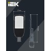 Светильник светодиодный ДКУ 1002-150Д 5000К IP65 уличный консольный сер. IEK LDKU0-1002-150-5000-K03