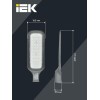 Светильник светодиодный ДКУ 1012-100Ш 5000К IP65 уличный консольный сер. IEK LDKU1-1012-100-5000-K03