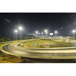 Светильник светодиодный ДКУ 1012-100Ш 5000К IP65 уличный консольный сер. IEK LDKU1-1012-100-5000-K03