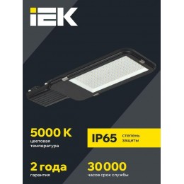 Светильник светодиодный ДКУ 1013-200Д 5000К IP65 уличный консольный IEK LDKU1-1013-200-5000-K03