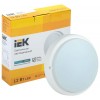 Светильник светодиодный ДПО 4002 12Вт 4000К IP54 круг бел. IEK LDPO0-4002-12-4000-K01