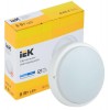 Светильник светодиодный ДПО 4005 8Вт 6500К IP54 круг бел. IEK LDPO0-4005-8-6500-K01