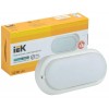 Светильник светодиодный ДПО 4012 12Вт 4000К IP54 овал бел. IEK LDPO0-4012-12-4000-K01