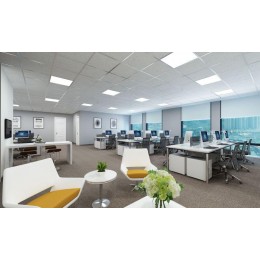 Светильник светодиодный ДВО 6566 eco S 36Вт 6500К универс. без драйвера ультратонкая панель IEK LDVO0-6566-36-0-6500-K01